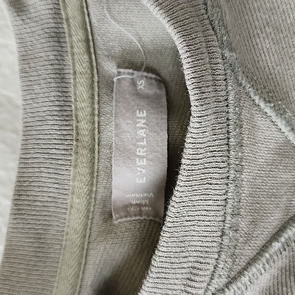 Everlane Crewneck Sleeve Sweatshirt XS - Picture 2 of 4